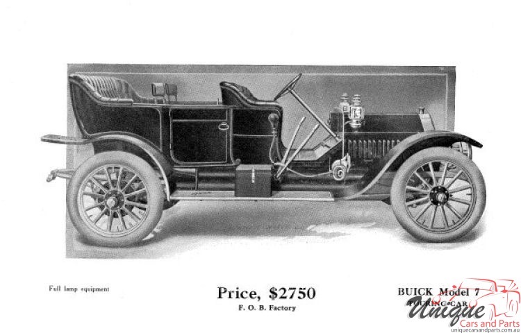 1909 Buick Brochure Page 1